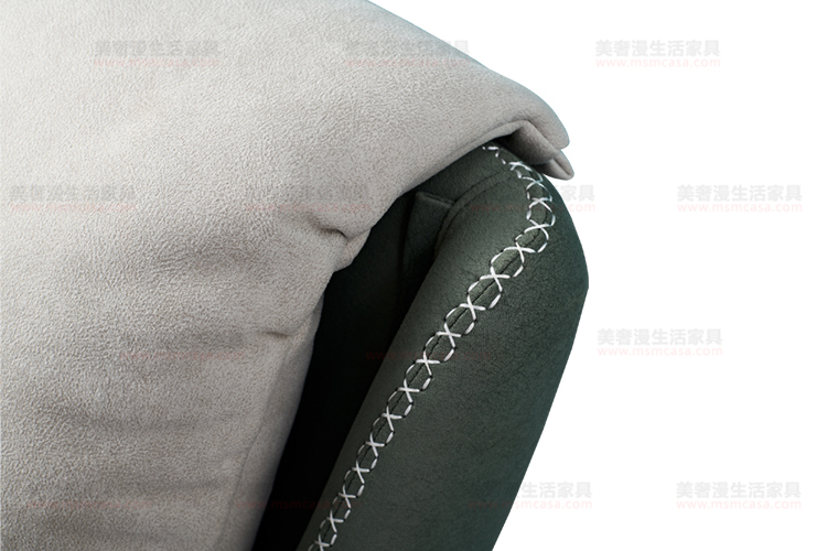 美奢漫極簡(jiǎn)磨砂絨臥室軟床WN-C2115#