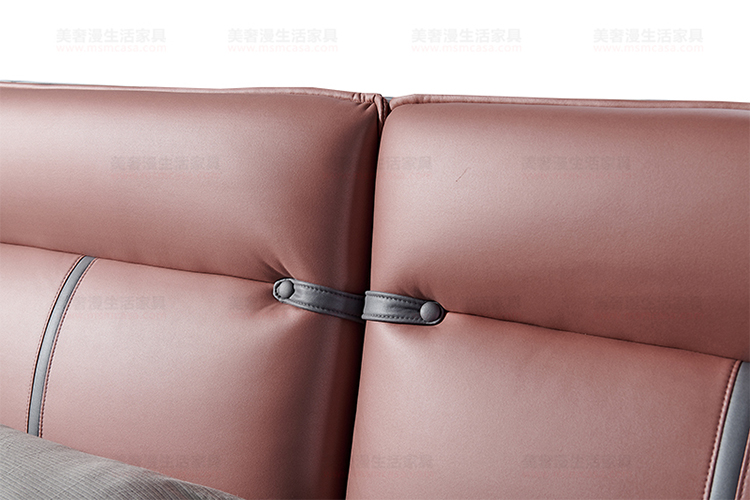 美奢漫極簡(jiǎn)科技布臥室軟包床WN-C2092#